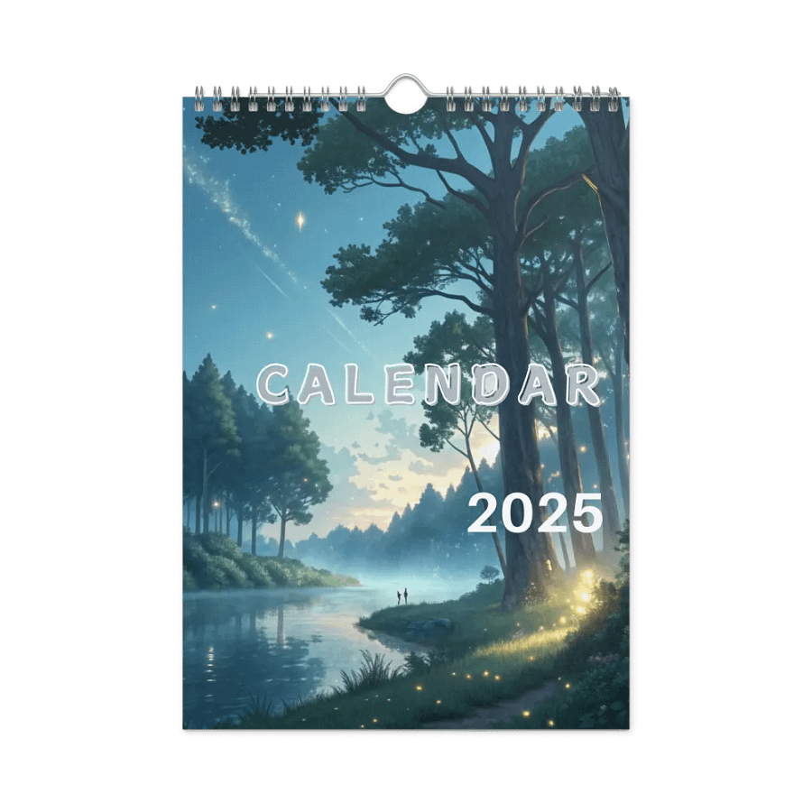 MAGICAL ANIME SEASONS WALL CALENDAR 2025 product image (3)