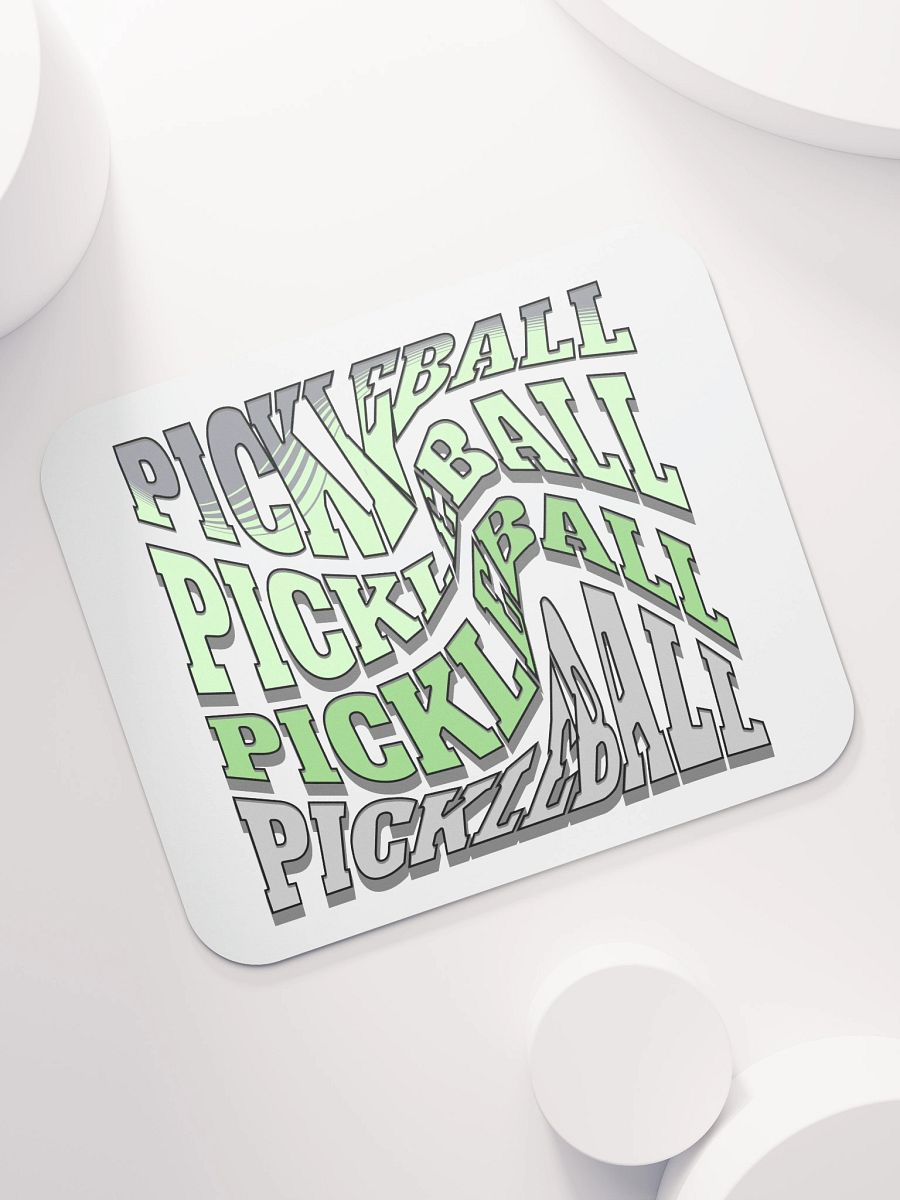 Swirl Pickleball Ripple Effect Mouse Pad product image (5)