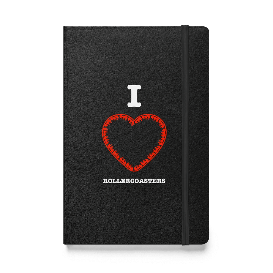 I Love Roller Coasters Journal product image (1)