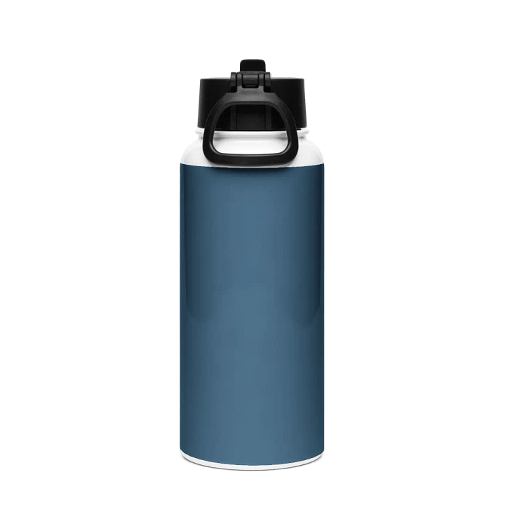 The Power Stainless Steel Water Bottle with a Straw Lid product image (2)