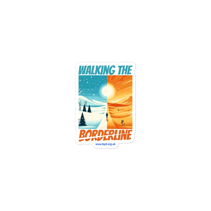 Walking The Borderline: BPD Awareness Magnet product image (2)