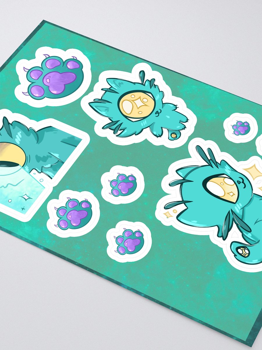 Beam The Cat Sticker Sheet product image (2)