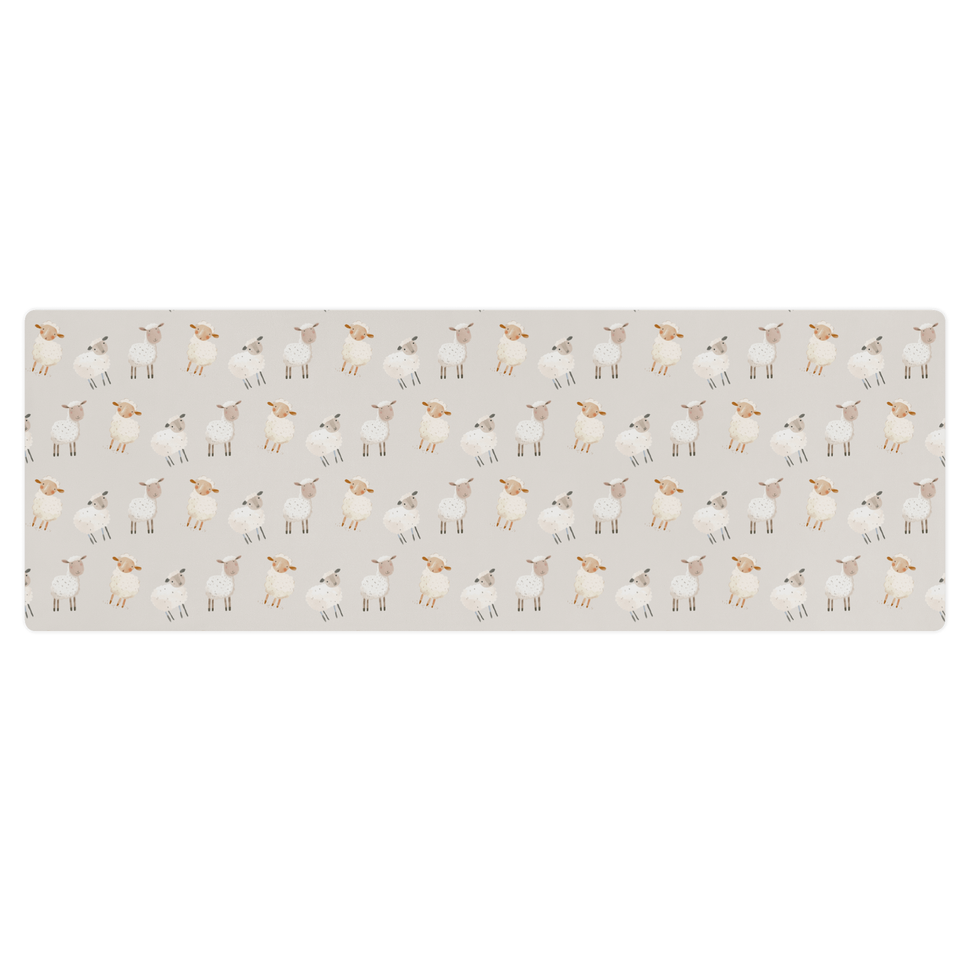 Sheep Pattern Yoga Mat by Treasure Pie product image (1)
