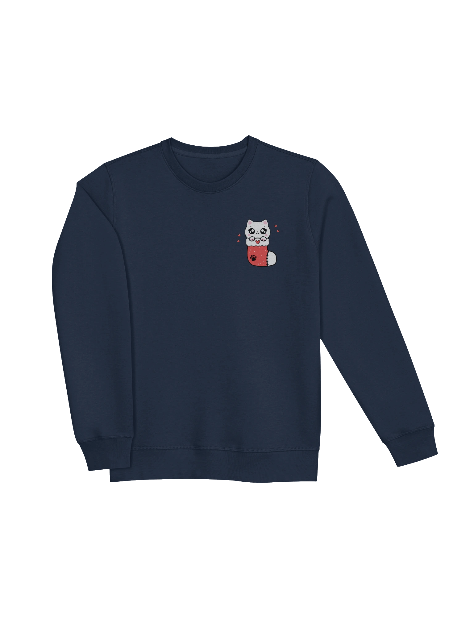 Cozy Christmas Cat Sweatshirt product image (5)