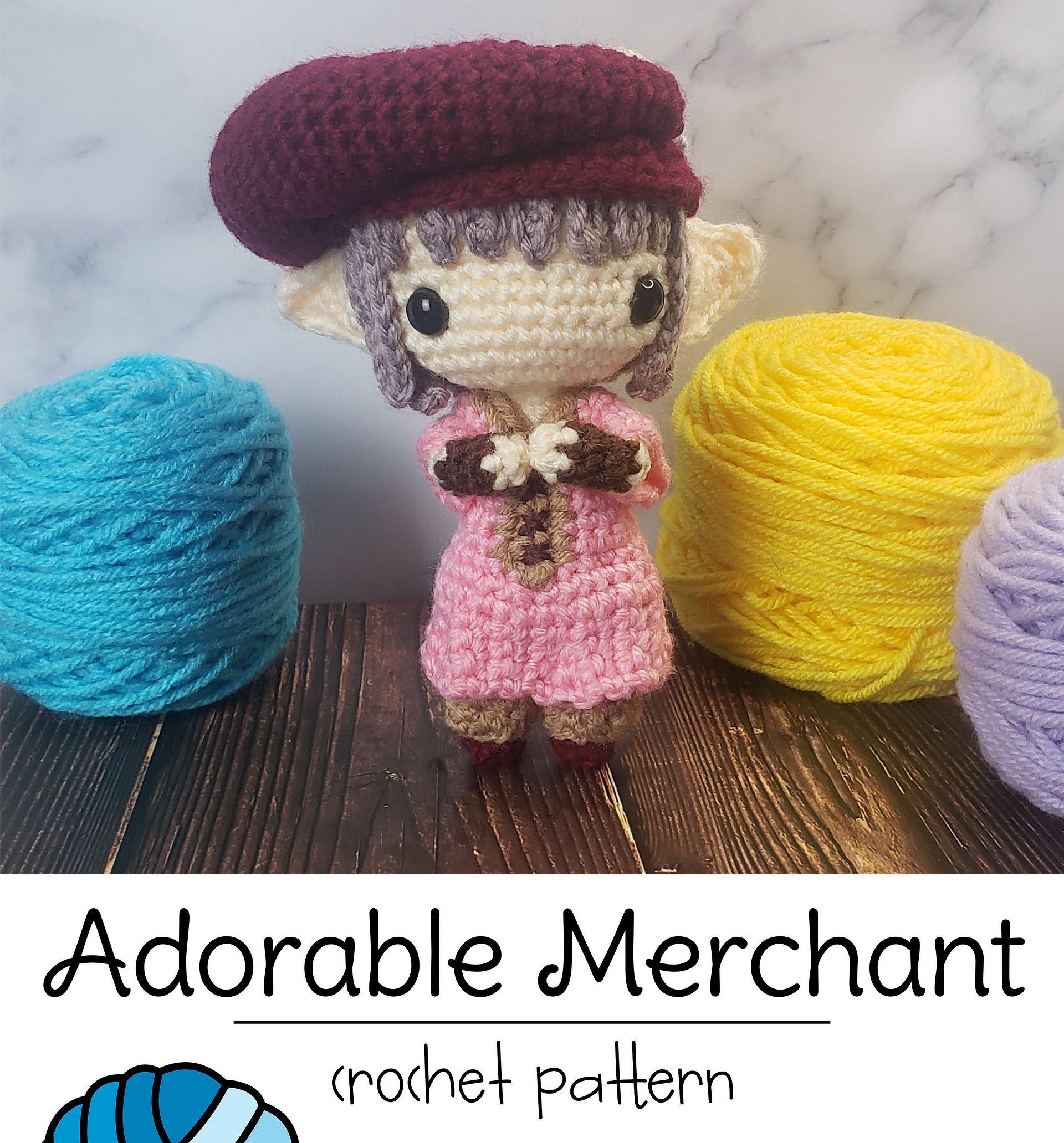 Adorable Little Merchant Crochet Pattern product image (4)