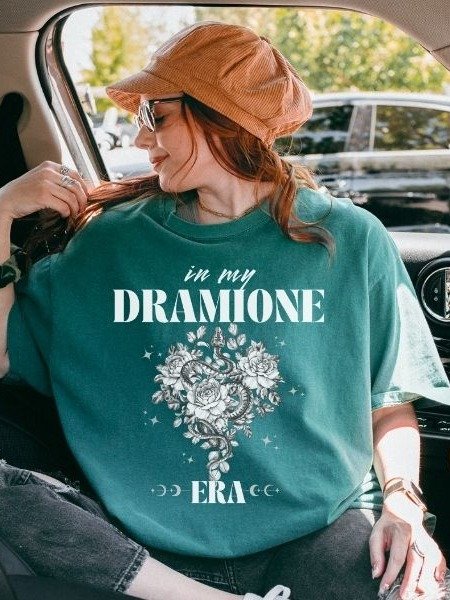 Dramione Era Tour Vintage Fanfiction Minimalist Shirt product image (25)