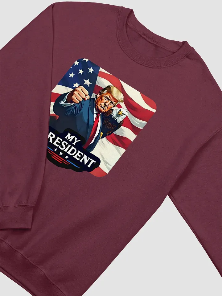 Sweatshirt: Trump, My President, with Eagle product image (10)