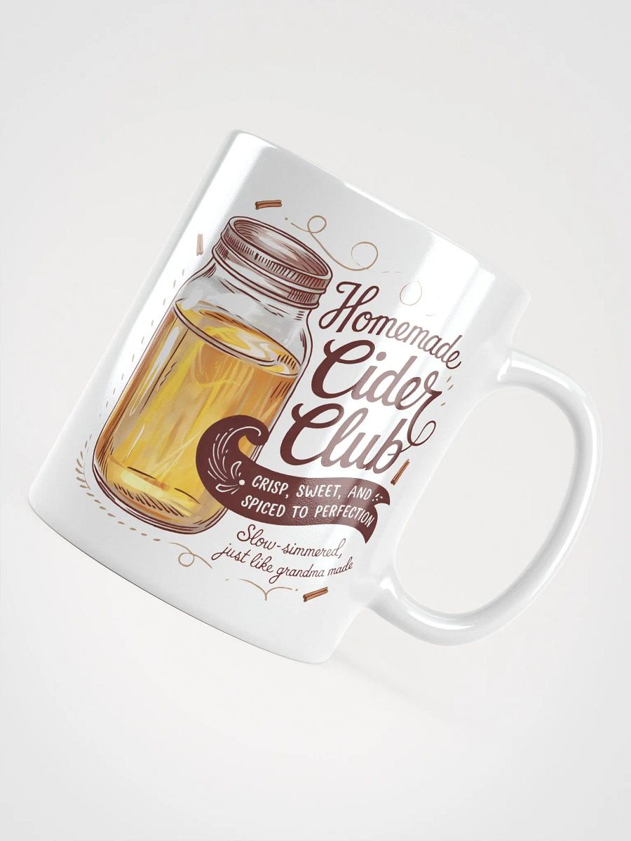 Homemade Cider Club White Glossy Mug product image (12)