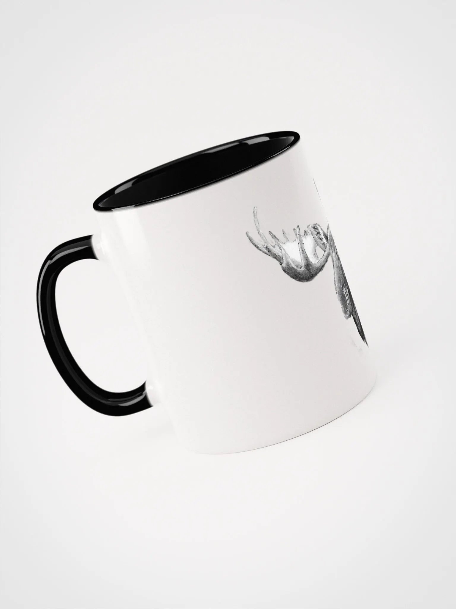 Moose Drawing Mug product image (37)