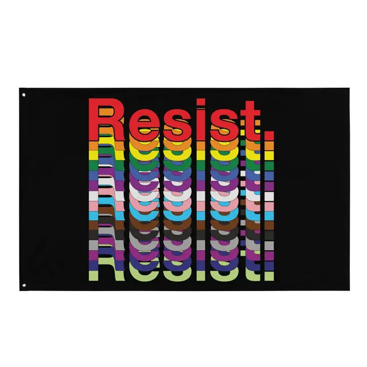 Resist - Rainbow Flag product image (1)