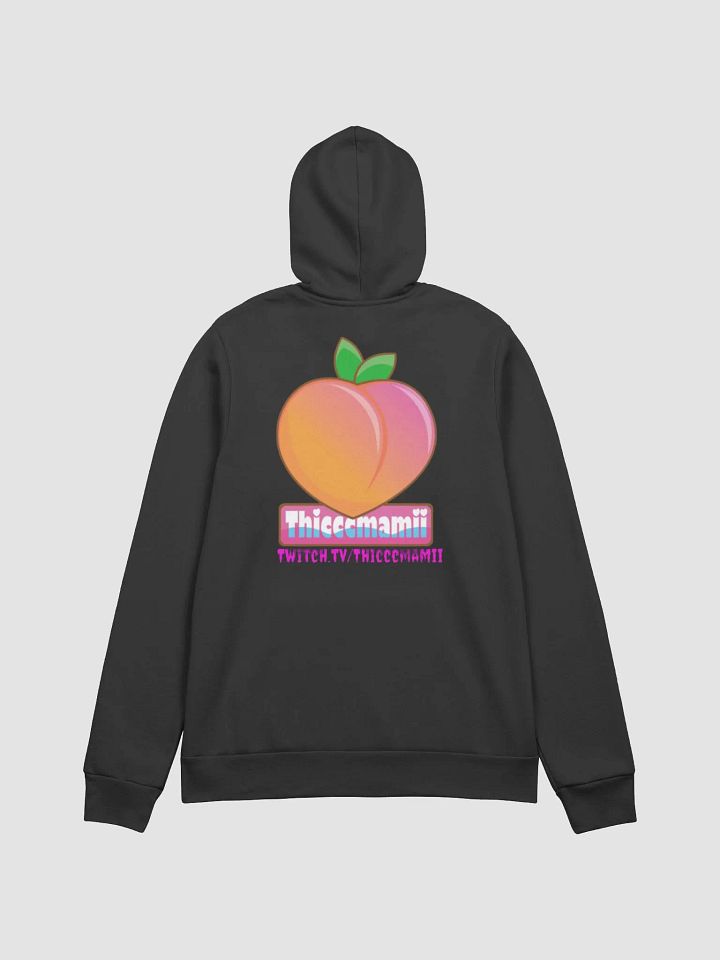 Thiccc peach hoodie product image (6)
