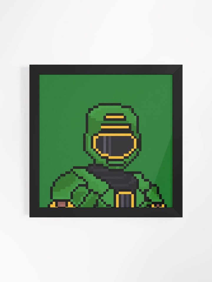 Power Zerp #541 Green General Squared Frame product image (1)