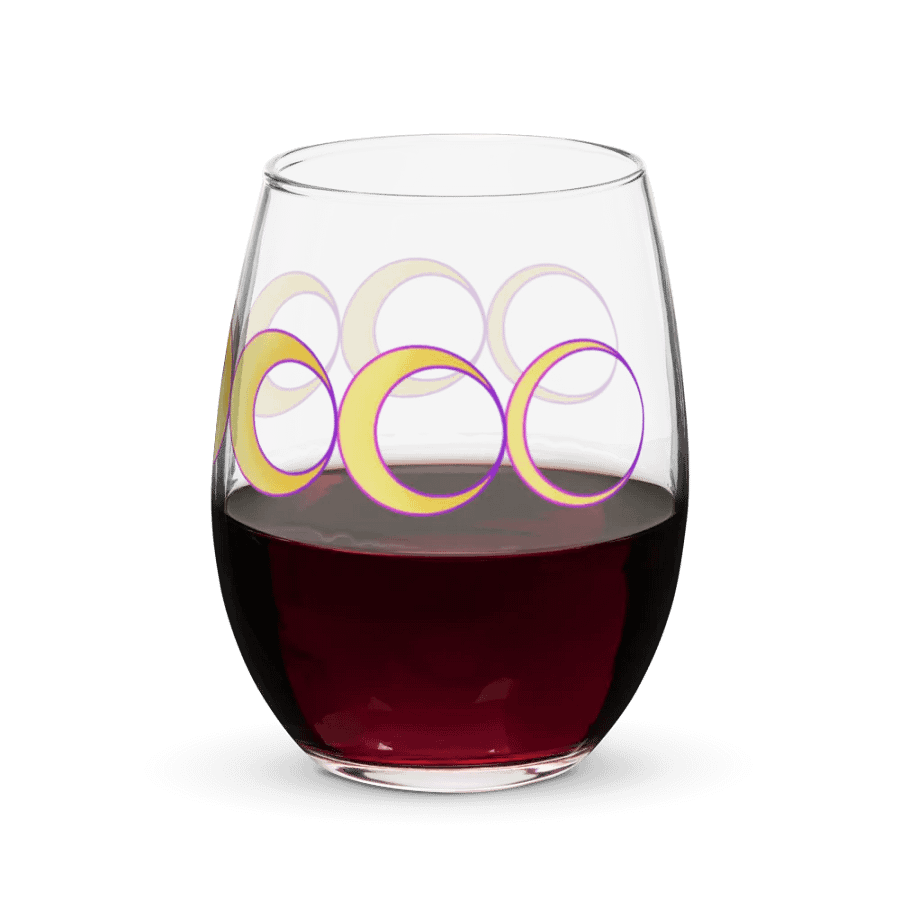 Moonie Phases Stemless Wine Glass product image (7)