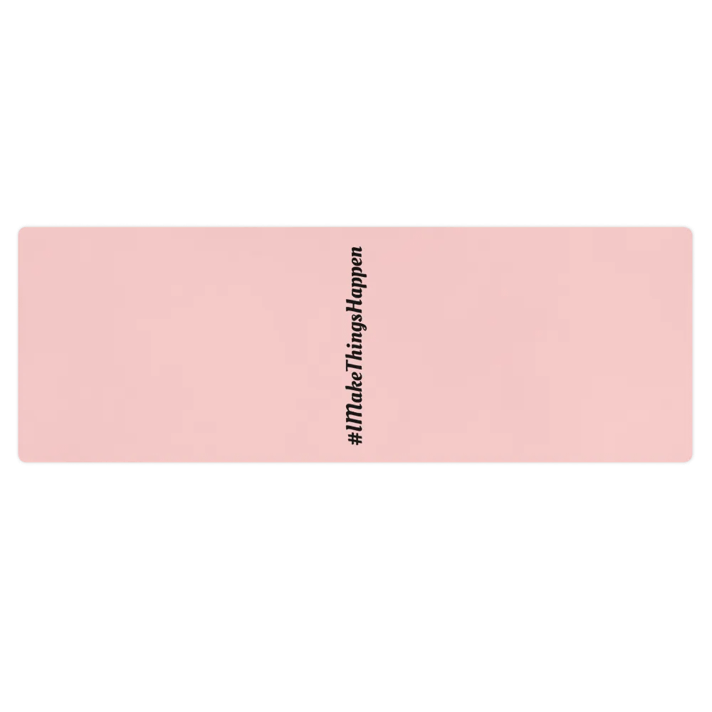 #IMakeThingsHappen Yoga Mat product image (1)