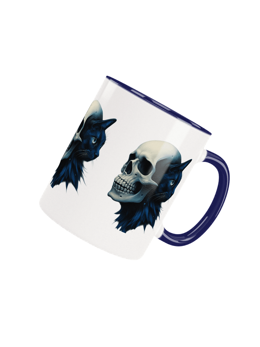 Skull & Cat Fusion Ceramic Mug product image (46)
