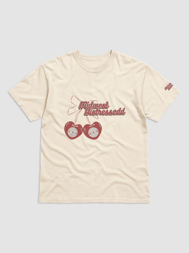 444 Cherries Embroidered Basic T-Shirt product image (2)