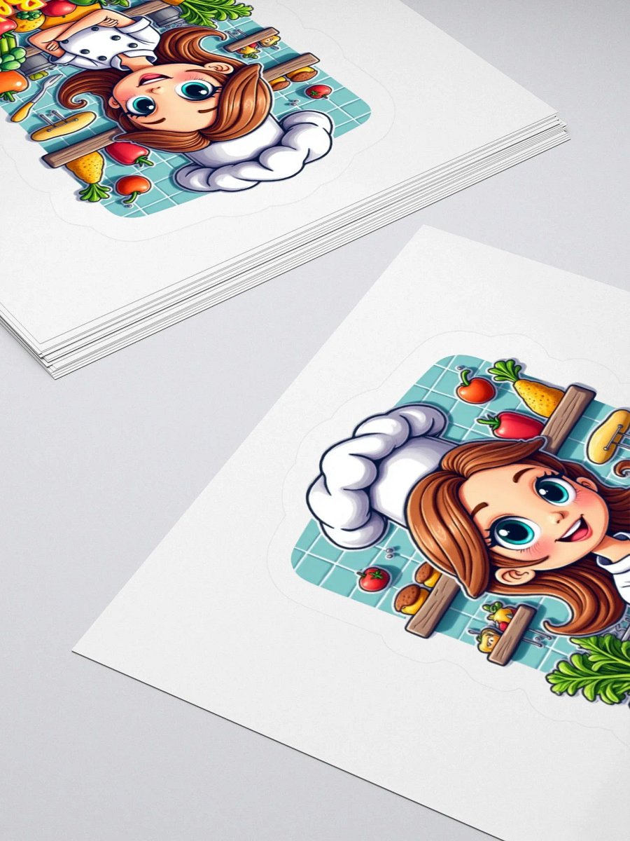 Food Babe Kiss Cut Stickers product image (13)