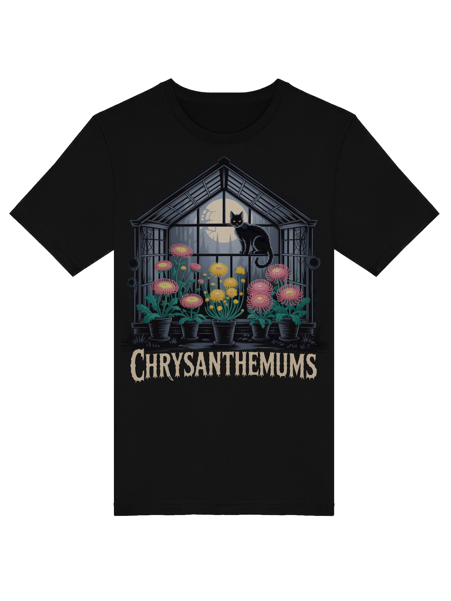 Moonlit Chrysanthemums T-Shirt product image (15)