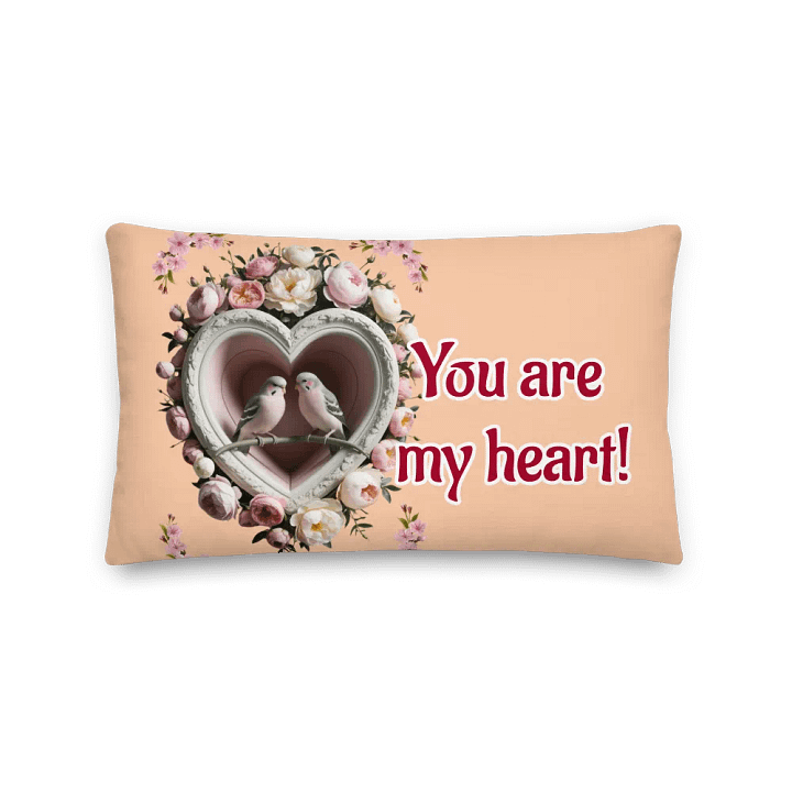 Lovebirds Paradise Pillow product image (2)
