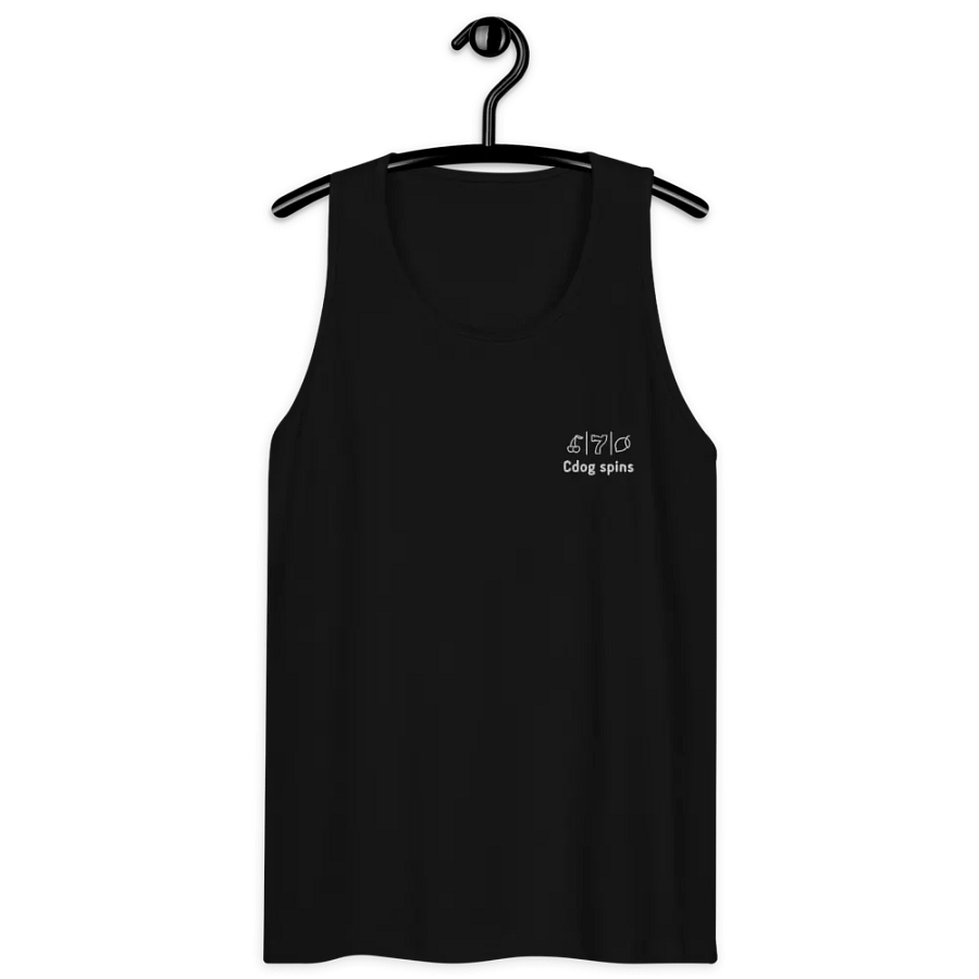 Cdog Spins Embroided Tank Top product image (14)