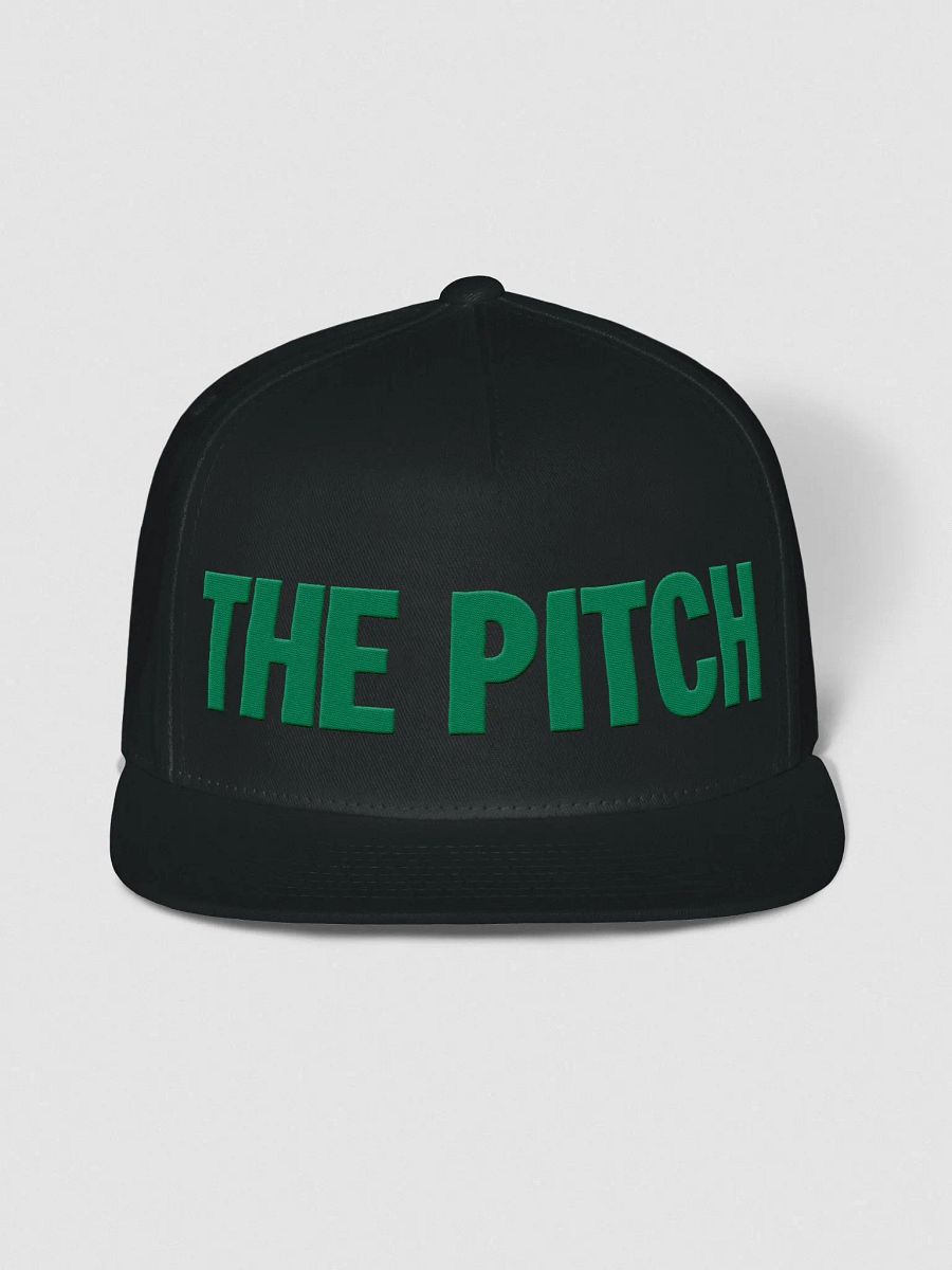 The Pitch Snapback with green bill product image (6)