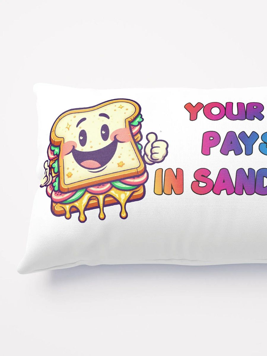 Jay - Pillow - Your mom pays me in sandwiches product image (7)