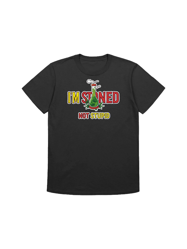 420 Weed-Stoned, Not Stupid-A Funny Cannabis Graphic T-Shirt product image (4)