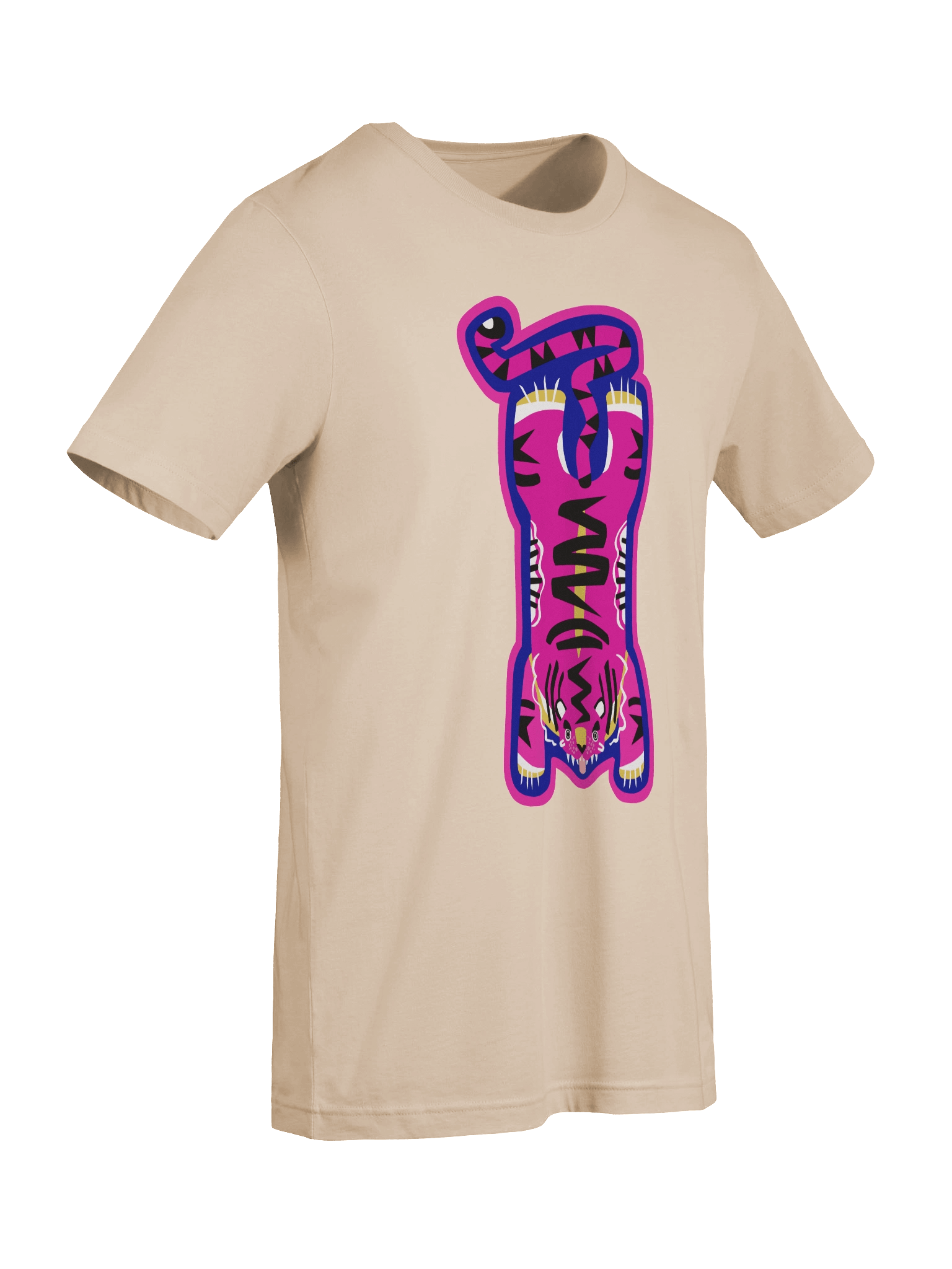 Pink and Blue Tiger - T-Shirt product image (97)