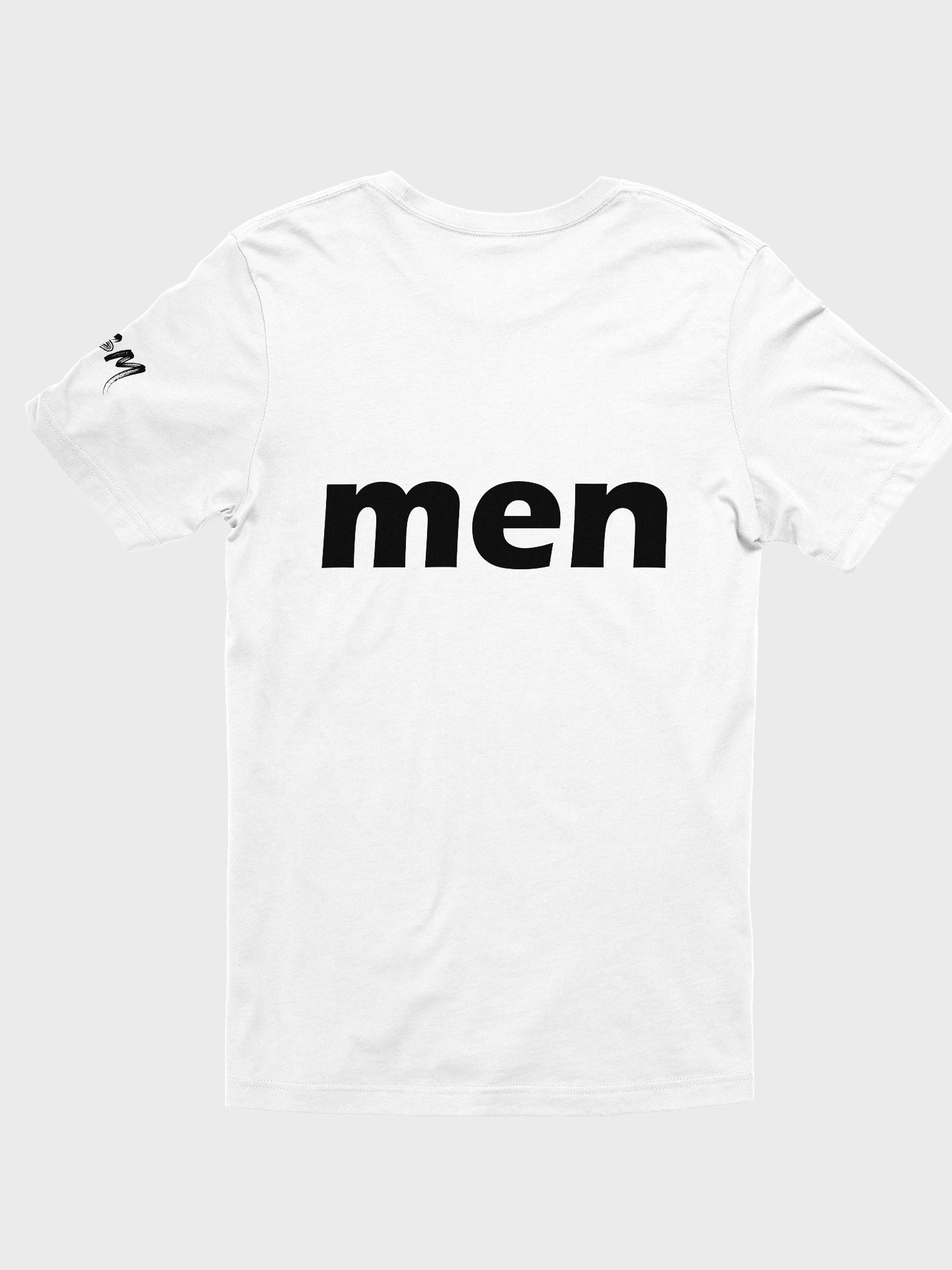 men t-shirt ("men" as in it literally says men) product image (5)