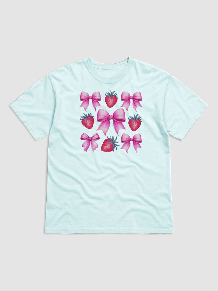 Whimsical Strawberry and Bow Collection T-Shirt product image (13)