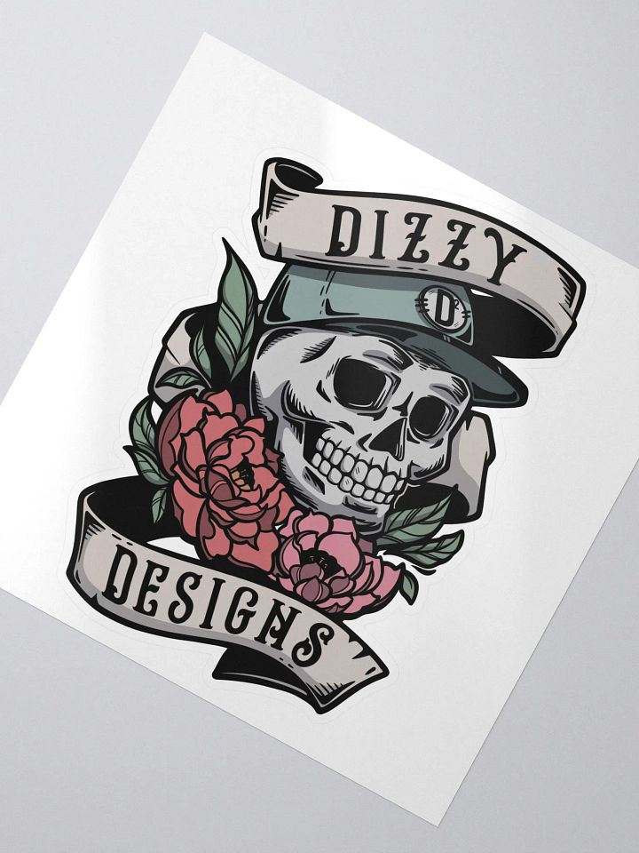 Dizzy Design Colorful Sticker product image (2)