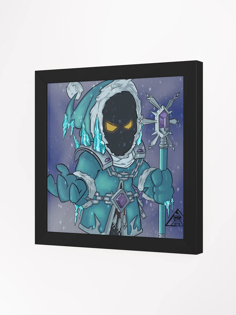 Frozen Mage Framed Art Print product image (7)