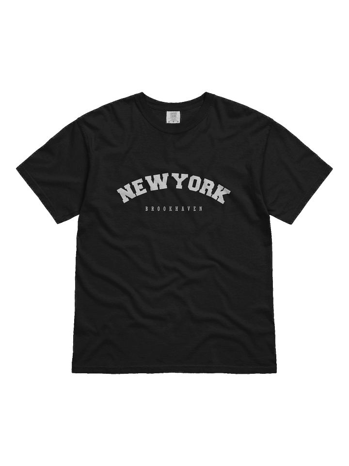 Black Brookhaven New York T-Shirt – Classic NY Graphic Tee product image (1)
