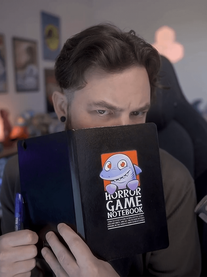 Horror Game Notebook (Hardcover) product image (1)