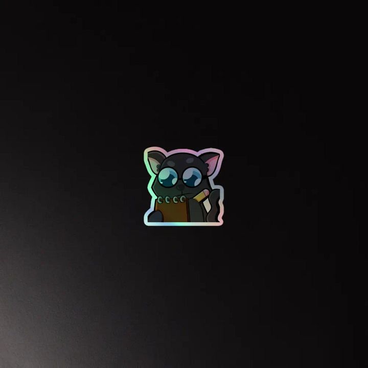 Note Taking Holo Sticker product image (4)