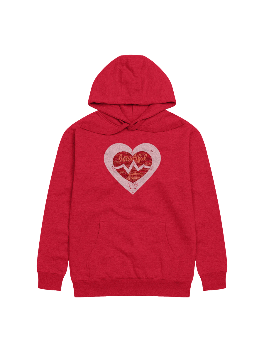 Affectionate Words Heart Premium Hoodie product image (1)