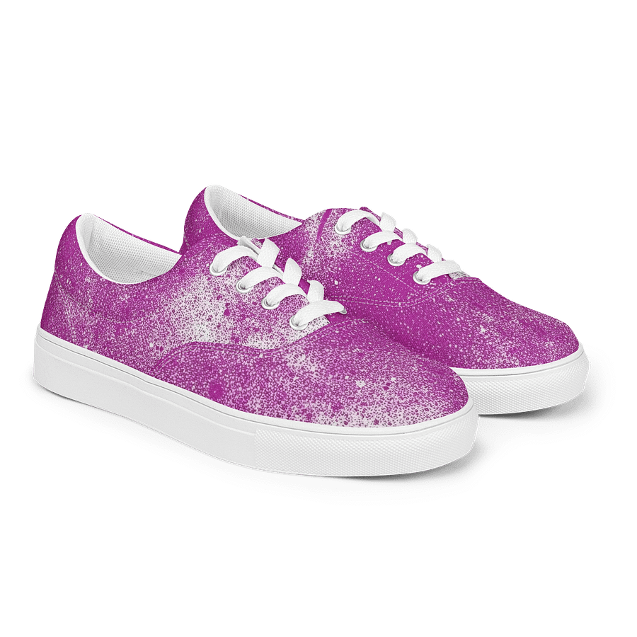 Purple Haze Lace-Up Canvas Shoes product image (3)