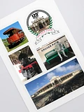 Archer Park Rail Museum 125th sticker sheet product image (1)