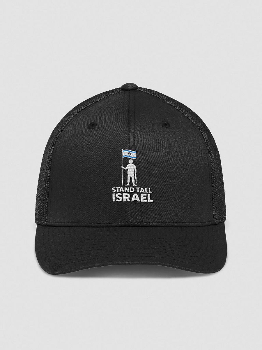 Stand Tall Israel™ Flexfit Mesh Back Trucker Hat – Bold Message. Breathable Comfort. product image (4)