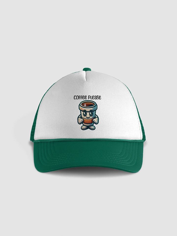 Caffeine Craze Foam Trucker Hat product image (1)