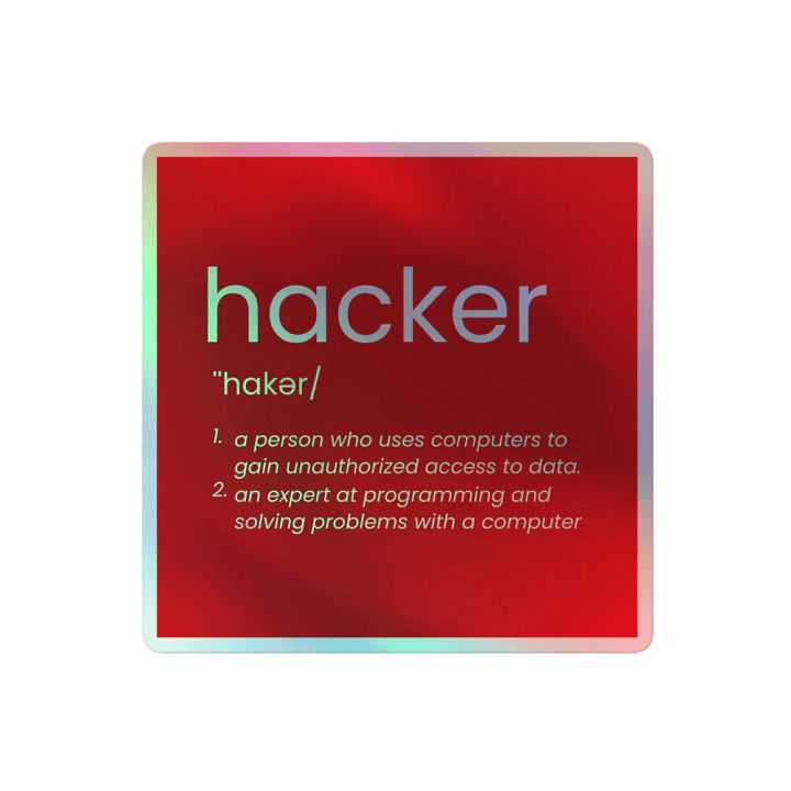 Hackers Only Sticker product image (2)