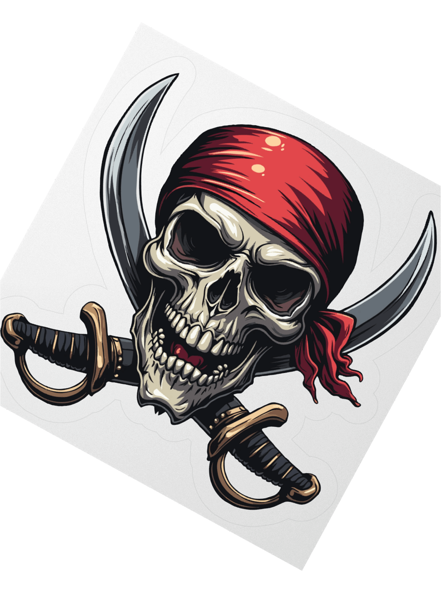 The Sea Dog Pirate Sticker product image (5)