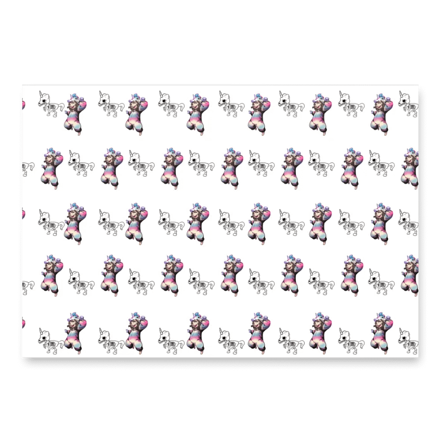 Unicorn Kid Gift Wrap product image (1)