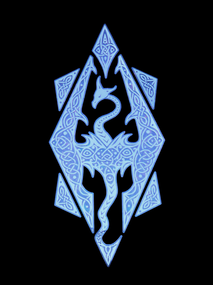 Skyrim - Dovah-Kiin (Dragonborn) Emblem [13x16] product image (5)