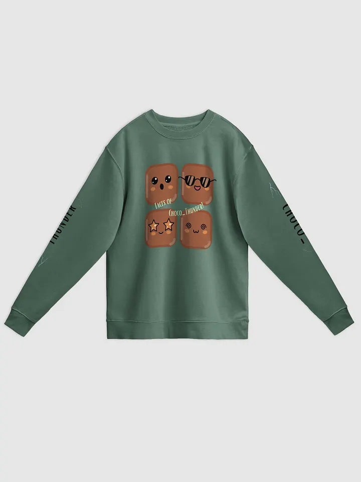 Choco_Thunder Pigment Sweatshirt product image (1)