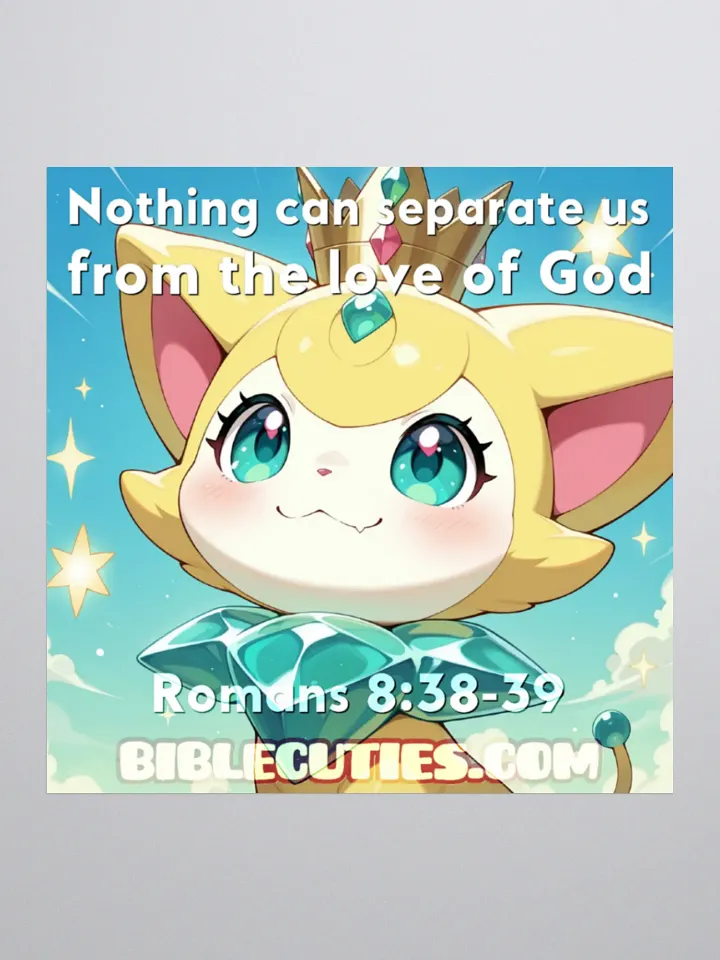 Bible Cuties Samson - Nothing can separate us from the love of God. - Romans 8:38-39 product image (1)