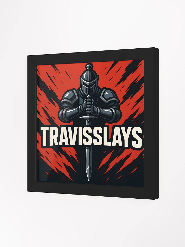 Knight's Valor Framed Matte Poster product image (9)
