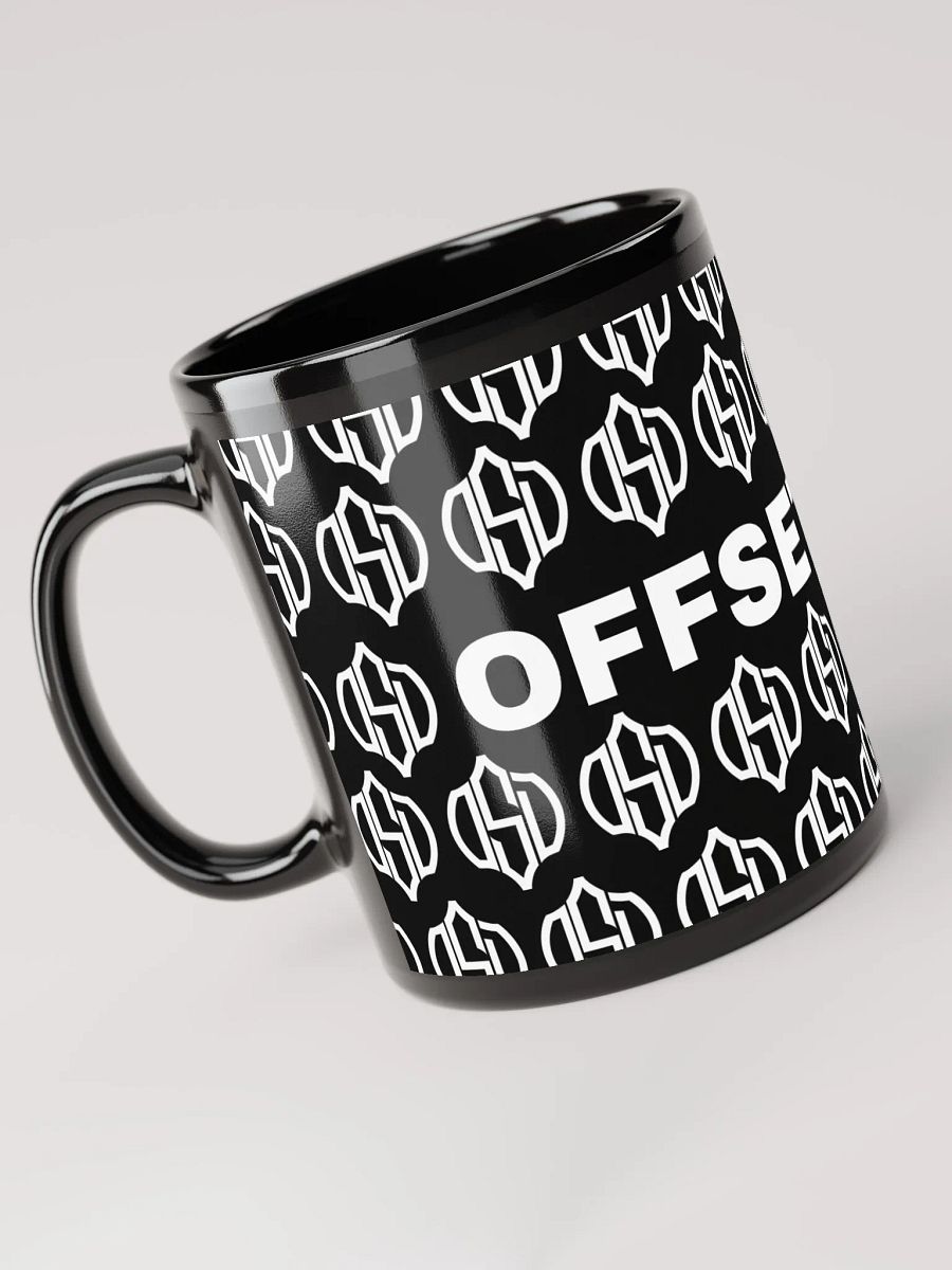 Offset Duet Black Glossy Mug product image (5)