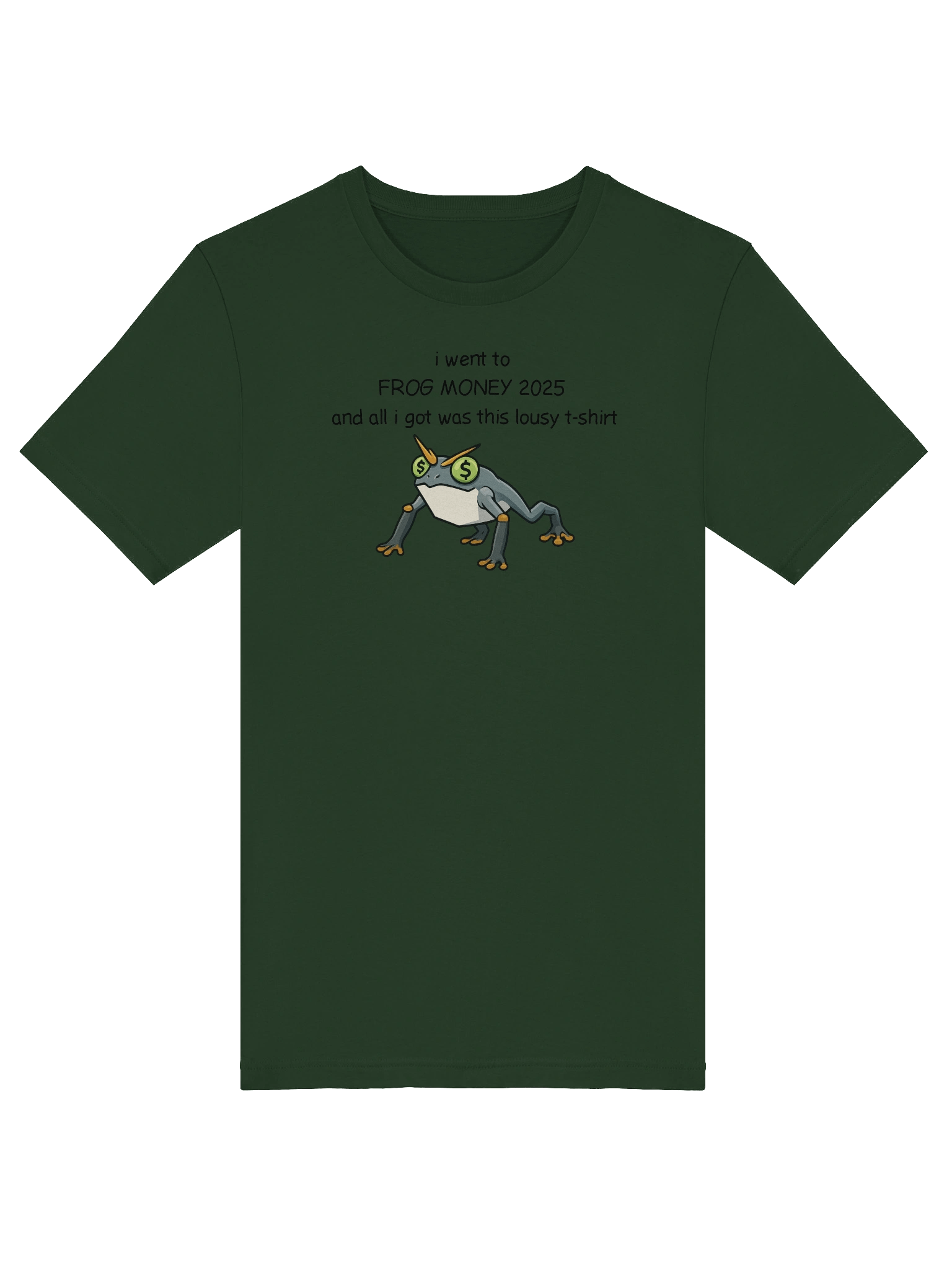 FROGMONEY2025 lousy t-shirt product image (18)