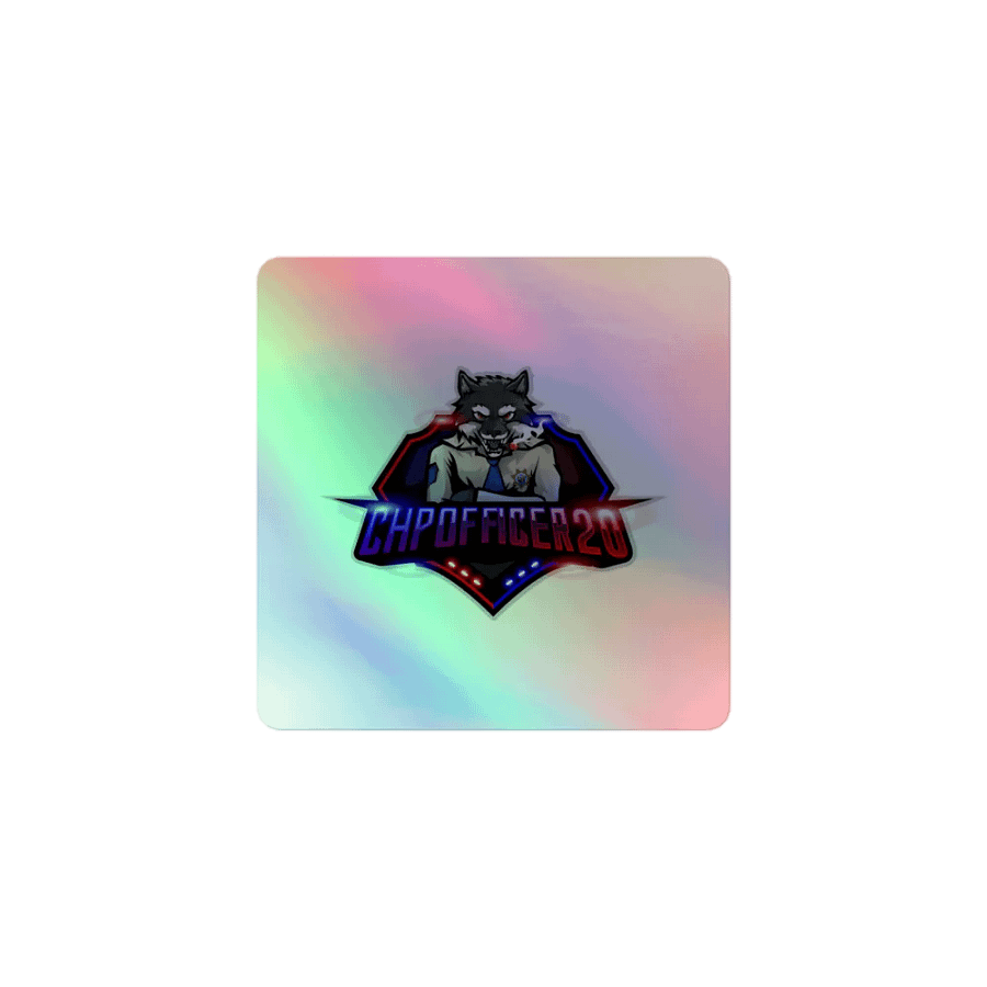 K-9 Unit Holographic Sticker Set product image (1)